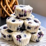 Keto Blueberry Yogurt Protein Bites