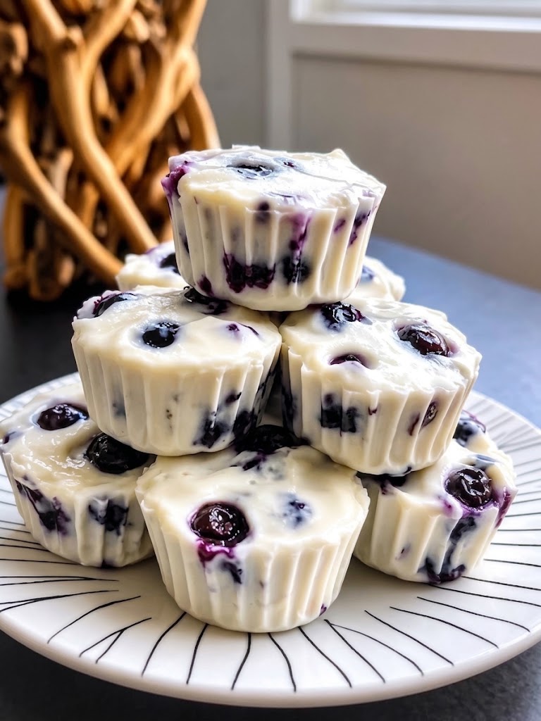 Keto Blueberry Yogurt Protein Bites 1 Keto Blueberry Yogurt Protein Bites