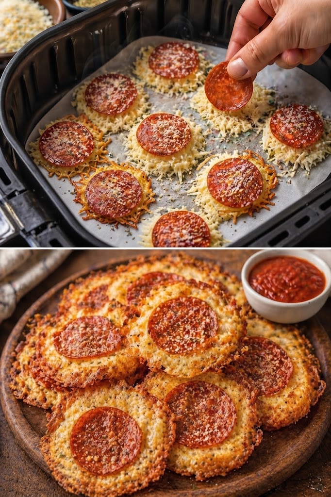 Zero Carb Pepperoni Crisps 1 Zero Carb Pepperoni Crisps