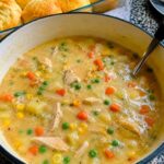 Skinny Chicken Pot Pie Soup 3 Skinny Chicken Pot Pie Soup