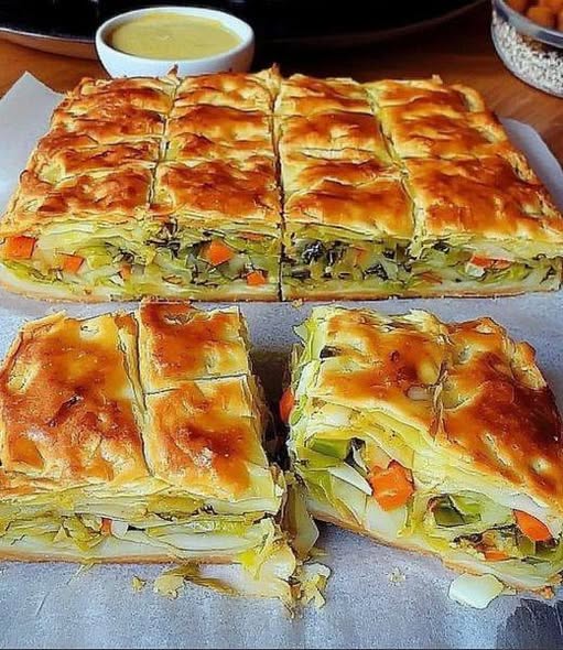 Vegan Cabbage & Chickpea Pie 🌱🥧