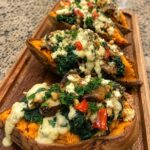 Vegan Stuffed Sweet Potatoes