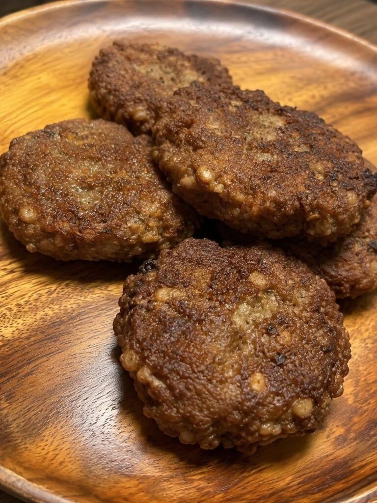 Vegan GF Sausage Patties 1 Vegan GF Sausage Patties