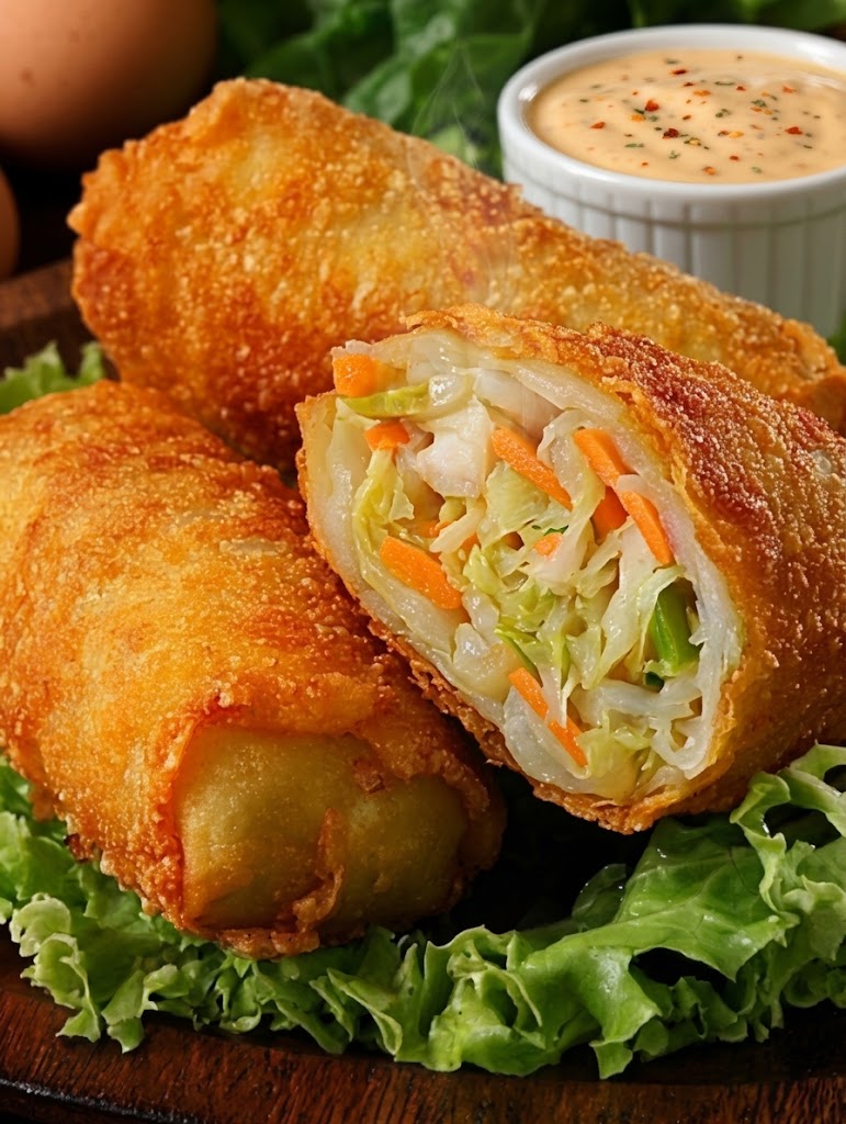 Keto Cabbage and Eggs Rolls