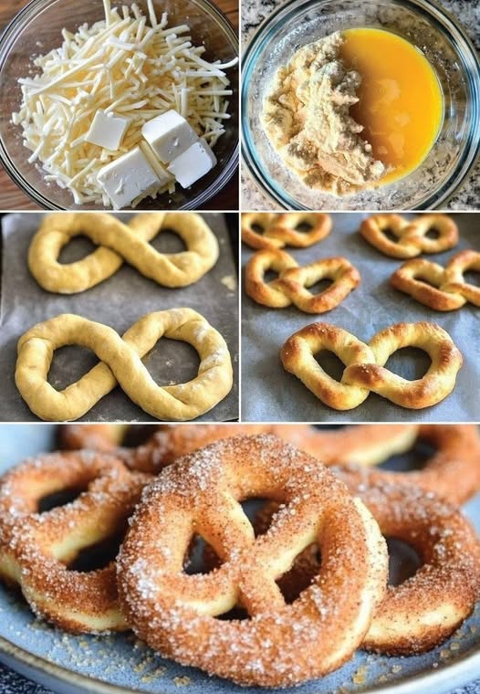 Cinnamon Pretzels-