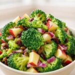 Apple Broccoli Salad – Crisp, Creamy & High-Protein Friendly
