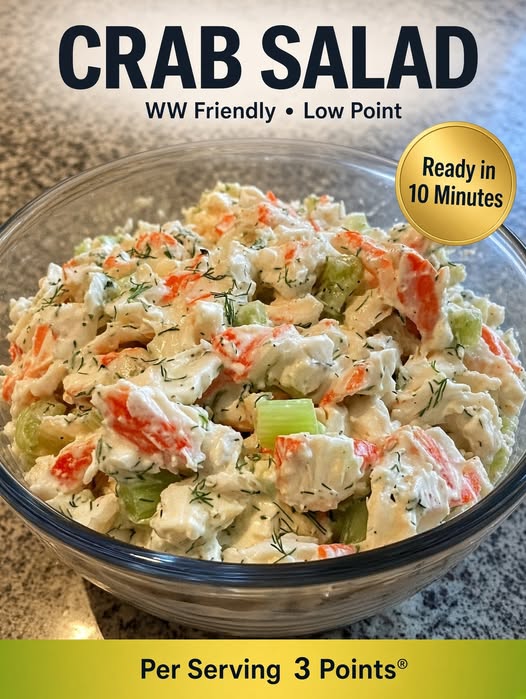 Creamy Crab Salad – Quick, Light & Protein-Friendly
