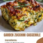 Garden Zucchini Casserole 3 Garden Zucchini Casserole
