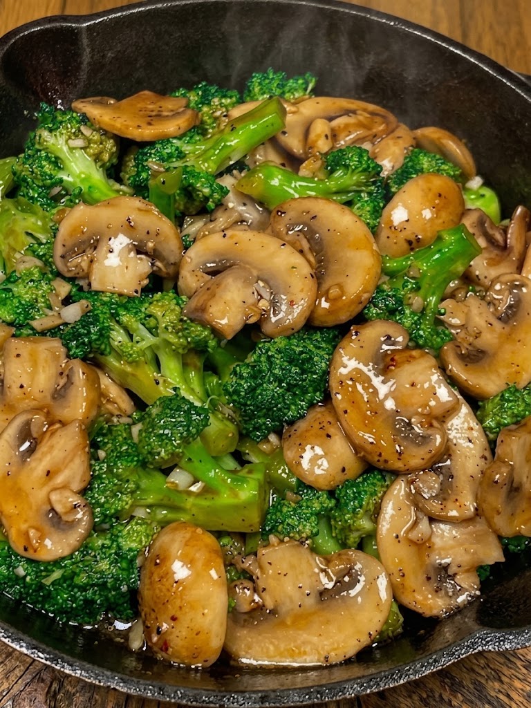 Broccoli and Mushroom Stir Fry Recipe 1 Broccoli and Mushroom Stir Fry Recipe
