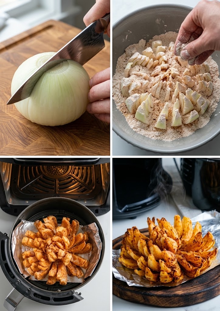 Air Fryer Blooming Onion