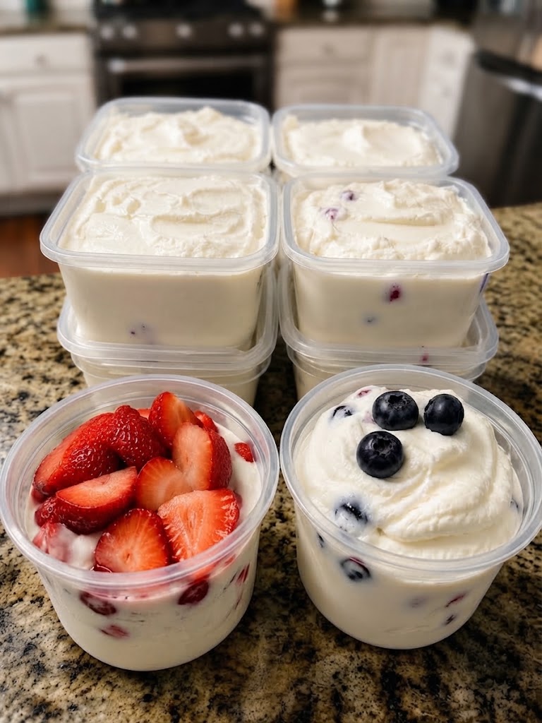 2 Minute Yogurt Ice Cream
