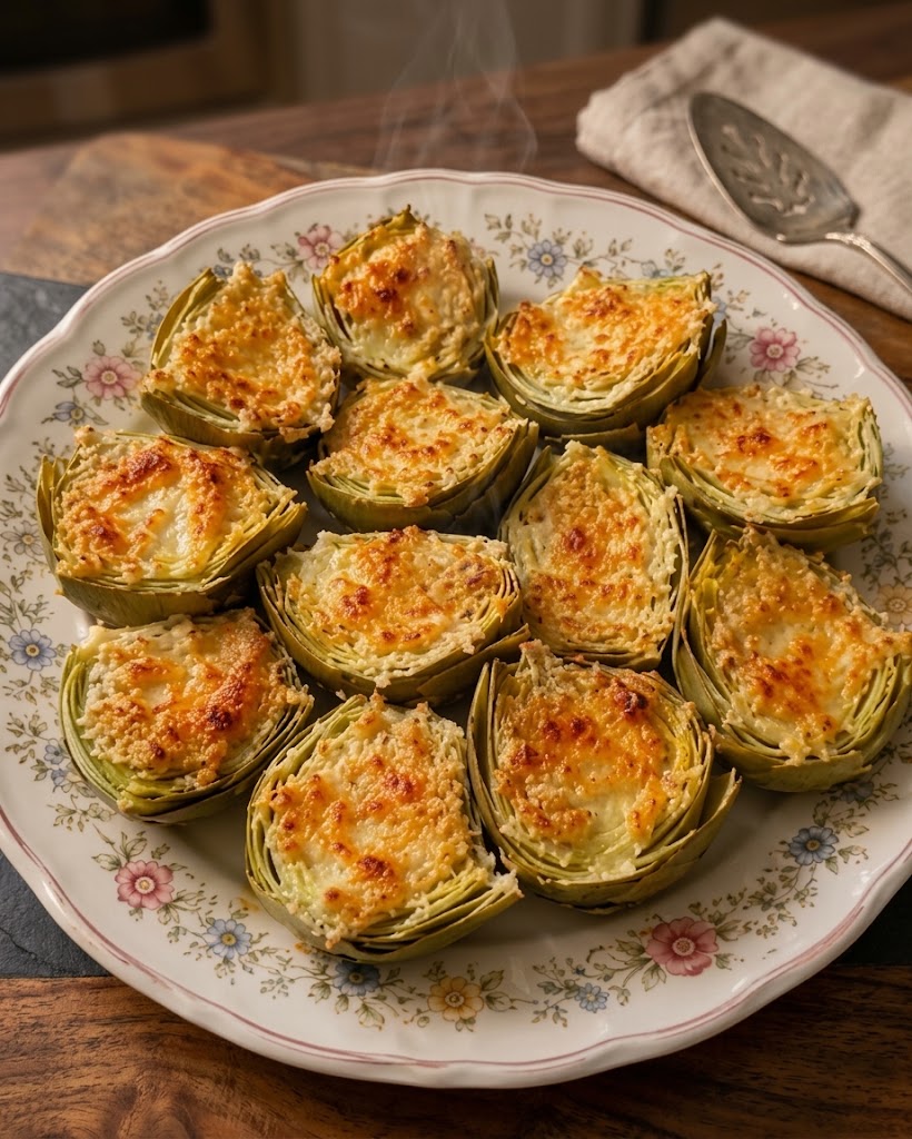 Vegan Crispy Parmesan Artichoke Hearts 1 Vegan Crispy Parmesan Artichoke Hearts