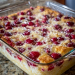 Cherry Cream Cheese Breakfast Bake 🍒🧀