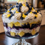 Lemon Blueberry Trifle 🍋🫐