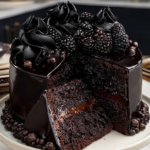 Keto Black Velvet Cake 🖤🍰