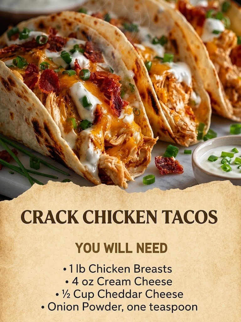 Crack Chicken Tacos 1 Crack Chicken Tacos