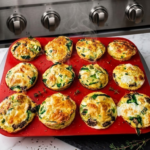 Vegetable and Cheese Egg Muffins 3 Vegetable and Cheese Egg Muffins