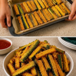Crispy Breaded Zucchini Fries 3 Crispy Breaded Zucchini Fries