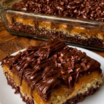 Chocolate Caramel Cheesecake Bars 3 Chocolate Caramel Cheesecake Bars