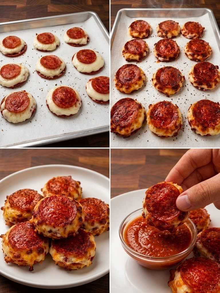 16g Protein Pepperoni Pizza Bites