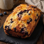 High-Protein Blueberry Lemon Bread