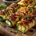 🥒 Cheesy Grilled Zucchini Rolls 3 🥒 Cheesy Grilled Zucchini Rolls