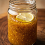 Turmeric, Ginger, Cinnamon, Lemon Juice & Raw Honey Tonic