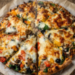 Healthy Cauliflower Crust Pizza
