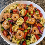 🦐 Tortellini & Shrimp Pasta Salad