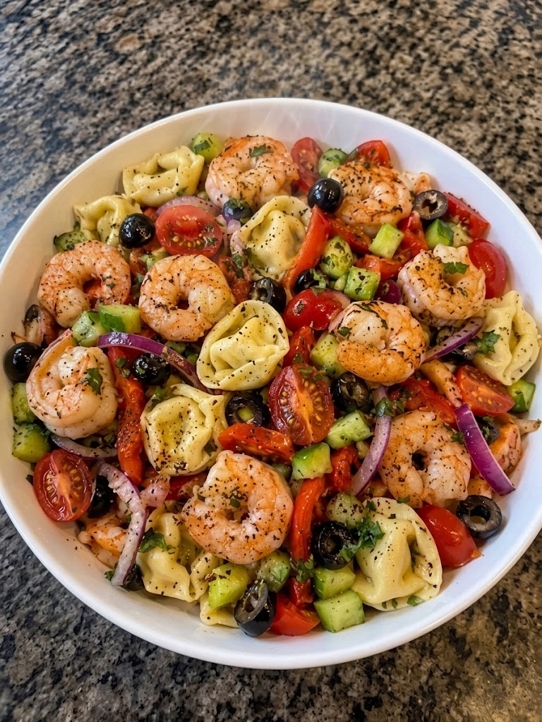 🦐 Tortellini & Shrimp Pasta Salad 1 🦐 Tortellini & Shrimp Pasta Salad