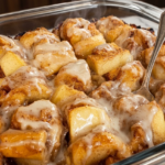 Apple Cinnamon Roll Casserole 3 Apple Cinnamon Roll Casserole