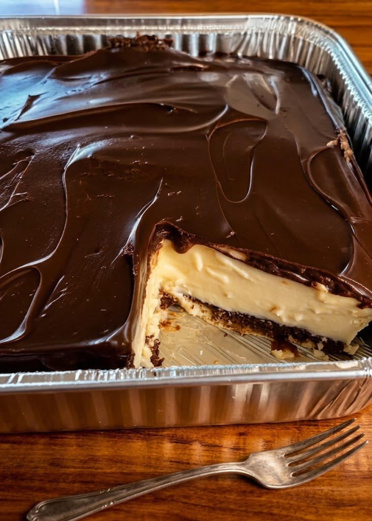 No-Bake Chocolate Éclair Cake