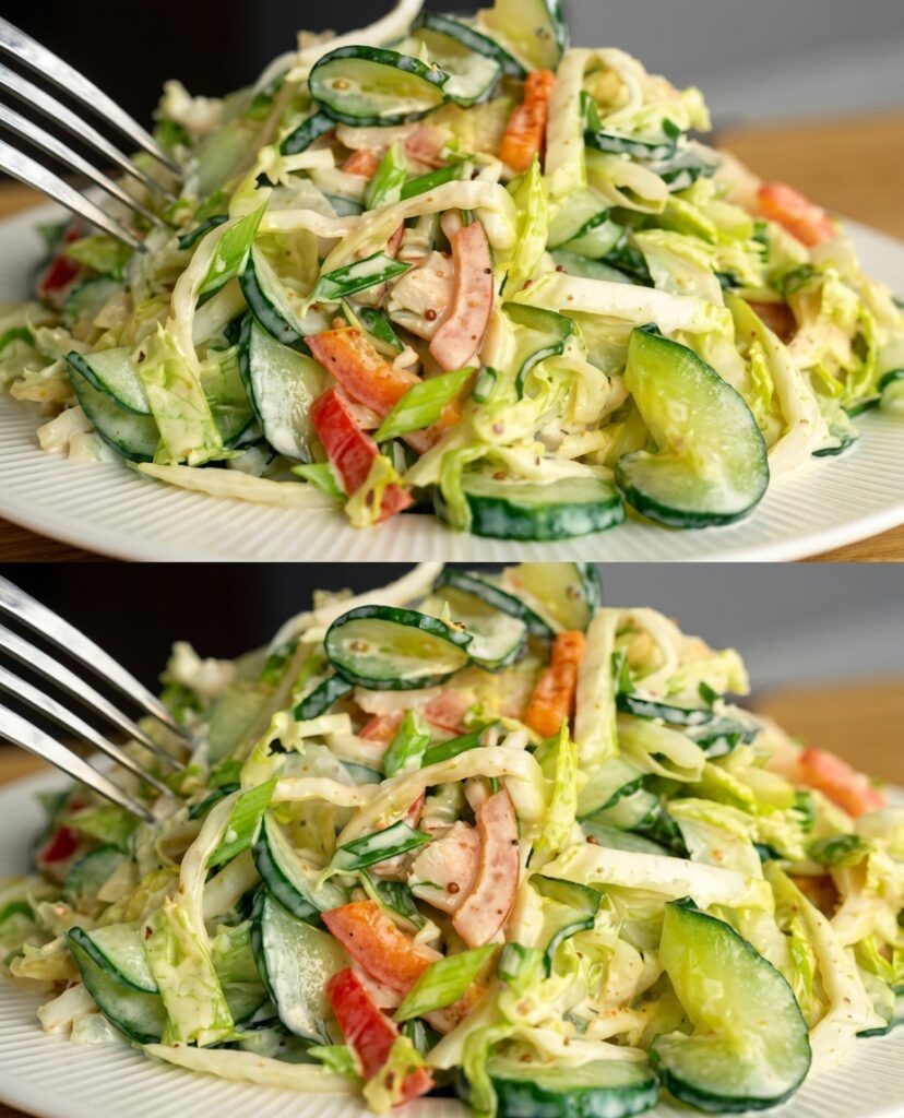 High-Protein Cucumber Salad