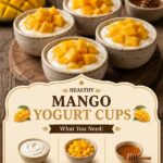 🥭 Healthy Mango Yogurt Cups