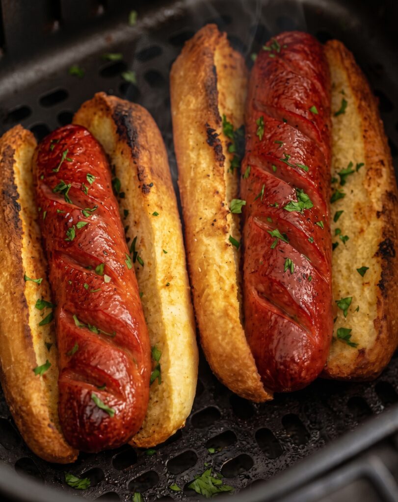 Air Fryer Hot Dogs