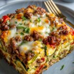 Anti-Inflammatory Zucchini Pizza Casserole