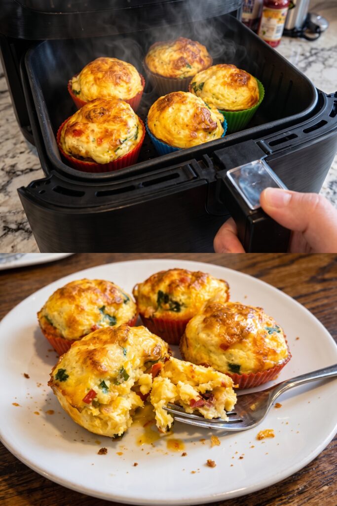 Air Fryer Omelet Cups