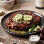 Air Fryer Steak with Garlic Butter