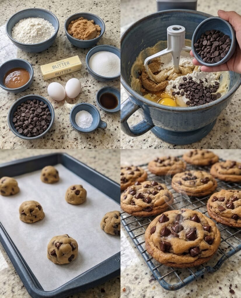 🍪 Classic Soft & Chewy Chocolate Chip Cookies