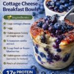 Baked Blueberry Cottage Cheese Breakfast Bowls