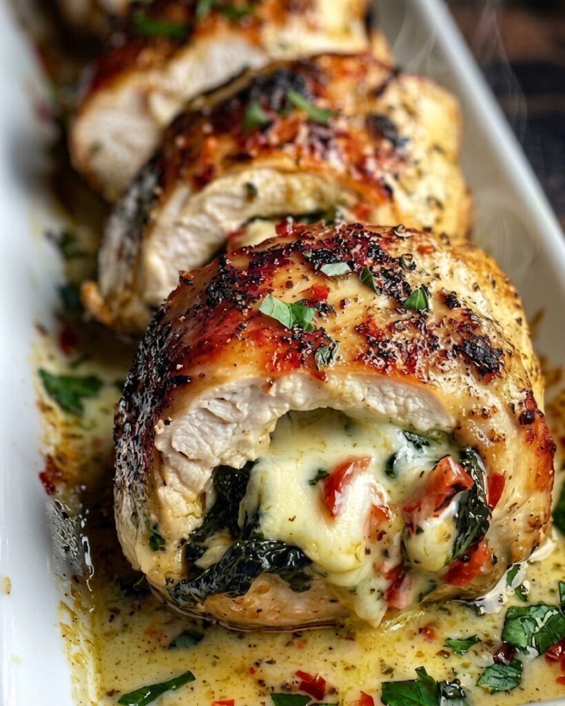 High-Protein Low-Carb Creamy Chicken & Spinach