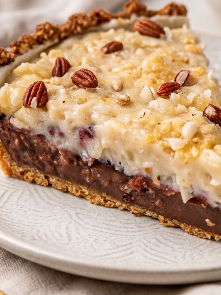 No-Bake German Chocolate Pie 1 No-Bake German Chocolate Pie