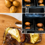 Crispy Air Fryer Baked Potatoes