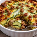 High Protein Loaded Zucchini Bake (Low Carb)
