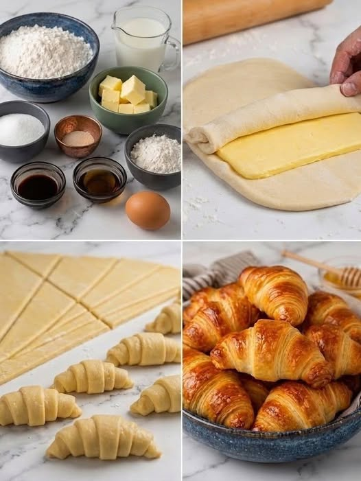 Homemade Croissants 1 Homemade Croissants