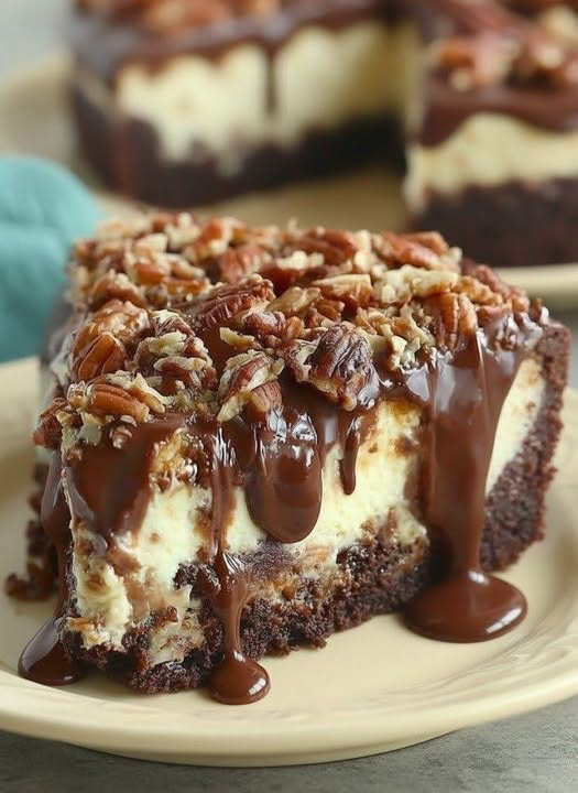 German Chocolate Cheesecake 1 German Chocolate Cheesecake