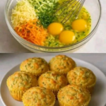 Savory Veggie & Cheese Muffins