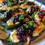 Vegan Blueberry Brie Jalapeño Poppers 3 Vegan Blueberry Brie Jalapeño Poppers