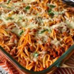 Vegan Baked Spaghetti Casserole