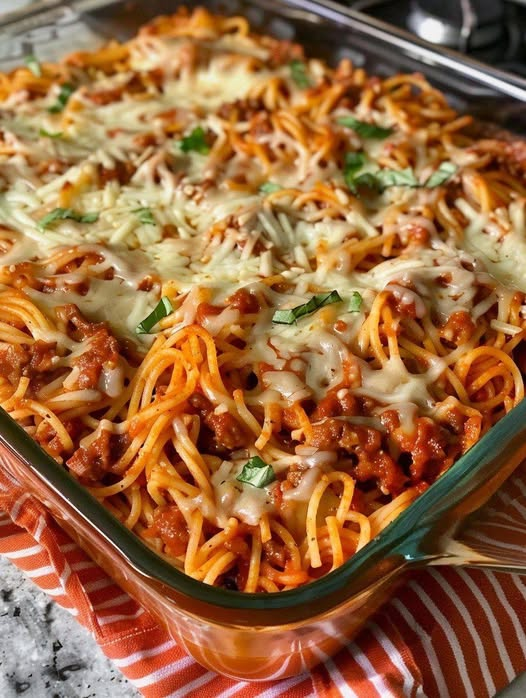 Vegan Baked Spaghetti Casserole 1 Vegan Baked Spaghetti Casserole
